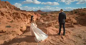 Valley of Fire State Park Private Wedding Package from Las Vegas