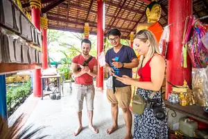 Bangkok Floating Market and Orchid Farm Tour with Boat Ride